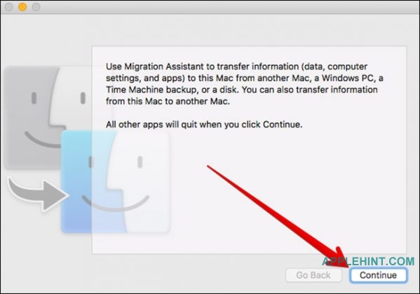 Migration assistant mac to windows